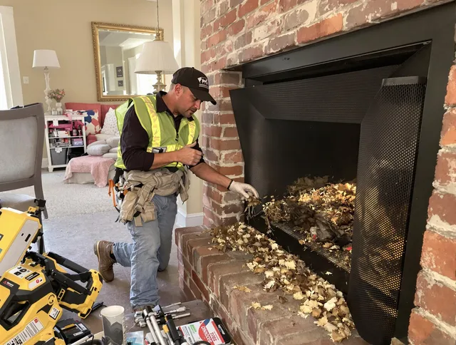 Safe screening installation by Winter Haven Chimney Sweep in Winter Haven, FL