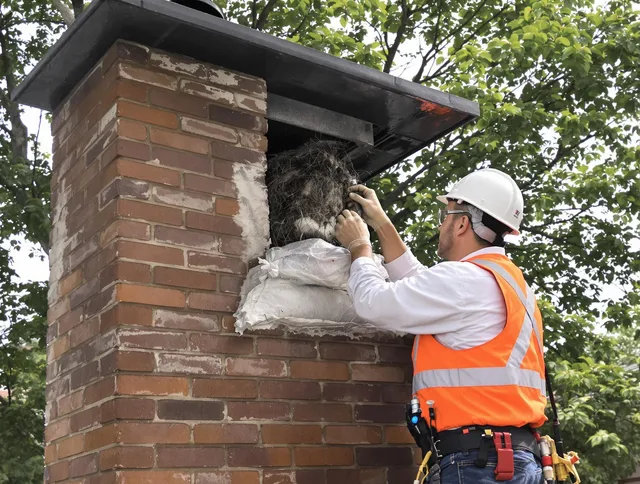 Humane removal of debris and animals by Winter Haven Chimney Sweep in Winter Haven, FL