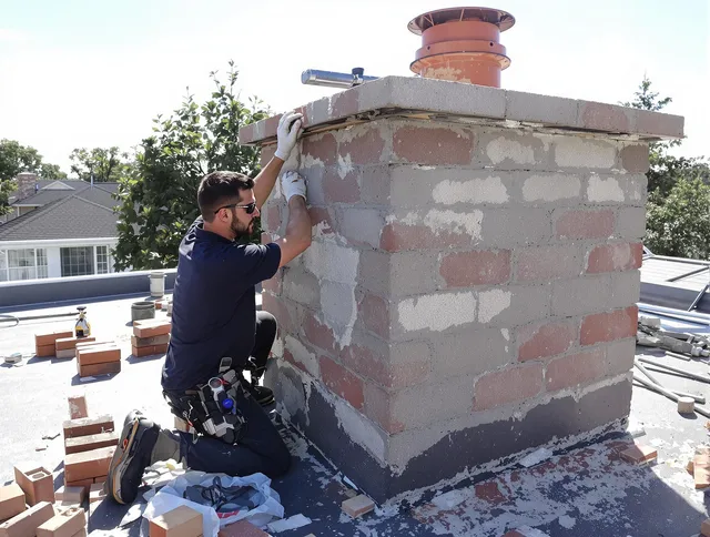 Advanced chimney repair process by Winter Haven Chimney Sweep in Winter Haven, FL