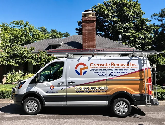Winter Haven Chimney Sweep technician removing creosote safely in Winter Haven, FL