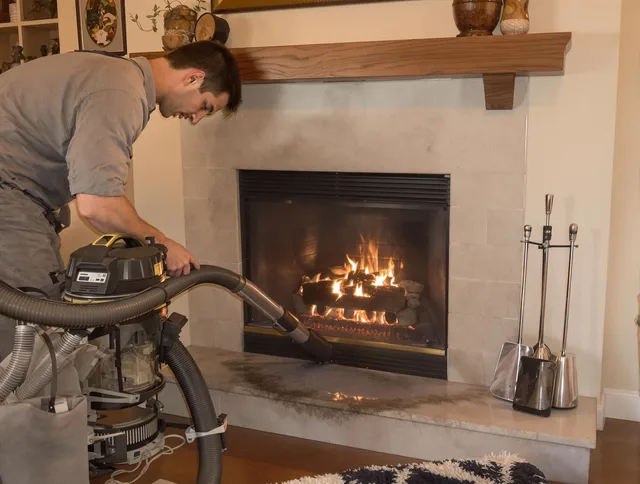 Routine fireplace upkeep by Winter Haven Chimney Sweep in Winter Haven, FL